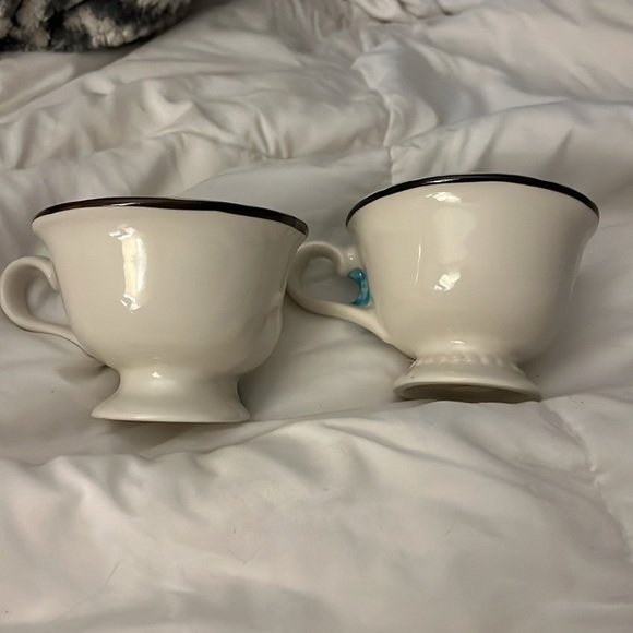 VINTAGE BAILEYS IRISH CREAM WINKING FACE YUM SET OF HIS & HERS MUGS - Picture 5 of 6